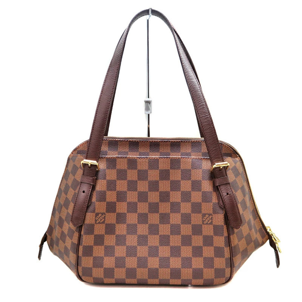Louis Vuitton Belem Damier Ebene Brown Handbag
